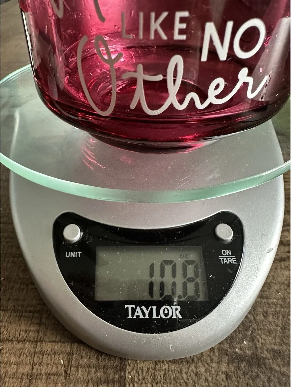 A Mother Like No Other Red Glass Coffee Mug Tea Cup 3